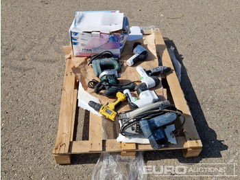 Anleggsmaskiner Pallet of Various Power Tools: bilde 4