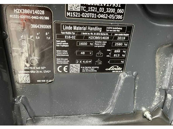 El-truck Linde E16-02: bilde 4 El-truck Linde E16-02: bilde 4