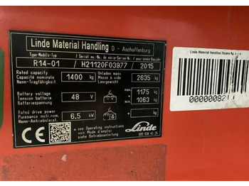 Reachtruck LINDE R14
