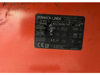 Reachtruck Linde R14-01: bilde 4