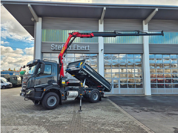 Tippbil, Kranbil Iveco AD200X46/P HR OFF Palfinger PK 12.501 Funk AHK: bilde 5