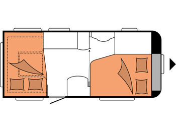 Campingvogn DE LUXE 460 UFe: bilde 2