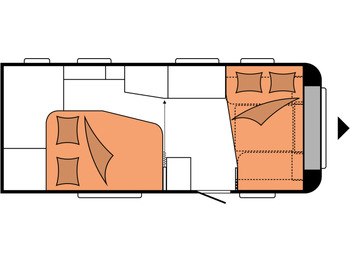 Campingvogn DE LUXE 495 WFB: bilde 2
