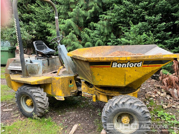 Kompaktdumper Benford 3 Ton Swivel Skip Dumper, Roll Bar: bilde 2