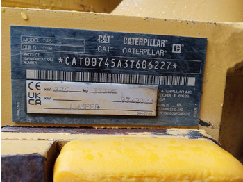 Rammestyrt dumper CAT 745: bilde 5