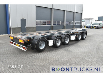 Container-transport/ Vekselflak semitrailer D-TEC