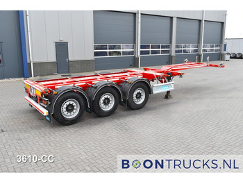 Container-transport/ Vekselflak semitrailer D-TEC