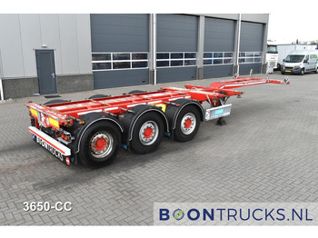Container-transport/ Vekselflak semitrailer D-TEC