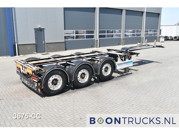 Container-transport/ Vekselflak semitrailer D-TEC