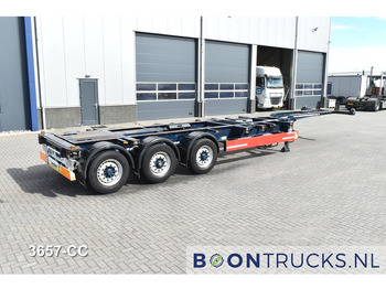 Container-transport/ Vekselflak semitrailer KRONE SD