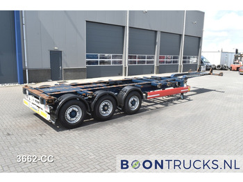 Container-transport/ Vekselflak semitrailer KRONE SD