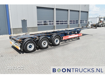 Container-transport/ Vekselflak semitrailer KRONE SD