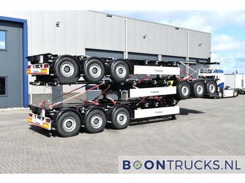 Container-transport/ Vekselflak semitrailer KRONE SD