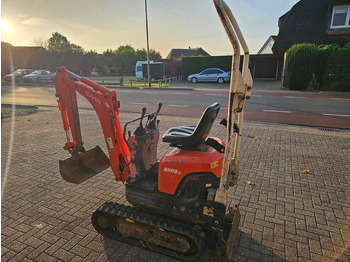 Minigraver Kubota K008-3: bilde 5