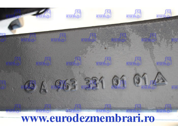 Foraksel for Lastebil AXA FATA F8-0-C22,5 MERCEDES ACTROS A9633310101, X311001580, 066502350: bilde 2