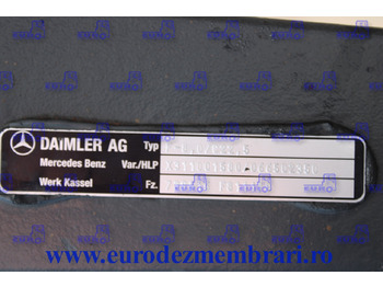 Foraksel for Lastebil AXA FATA F8-0-C22,5 MERCEDES ACTROS A9633310101, X311001580, 066502350: bilde 3