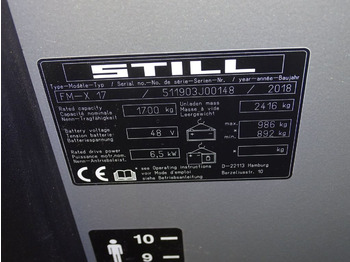 Reachtruck Still FM-X17: bilde 5