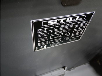Plukketruck Still OPX20/1450MM/BATT.NEU: bilde 5