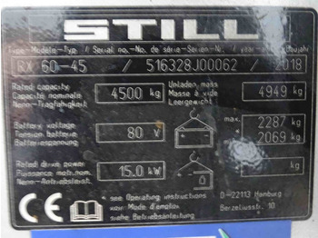 El-truck Still RX60-45: bilde 5