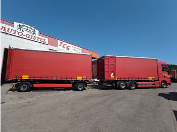 Container-transport/ Vekselflak lastebil MAN TGX 26.510 6x2-4 LL*WB*Krone AZ18 + Krone WP7.3: bilde 4