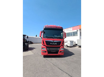Container-transport/ Vekselflak lastebil MAN TGX 26.510 6x2-4 LL*WB*Krone AZ18 + Krone WP7.3: bilde 3
