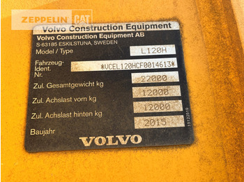 Hjullaster Volvo L120H: bilde 3 Hjullaster Volvo L120H: bilde 3
