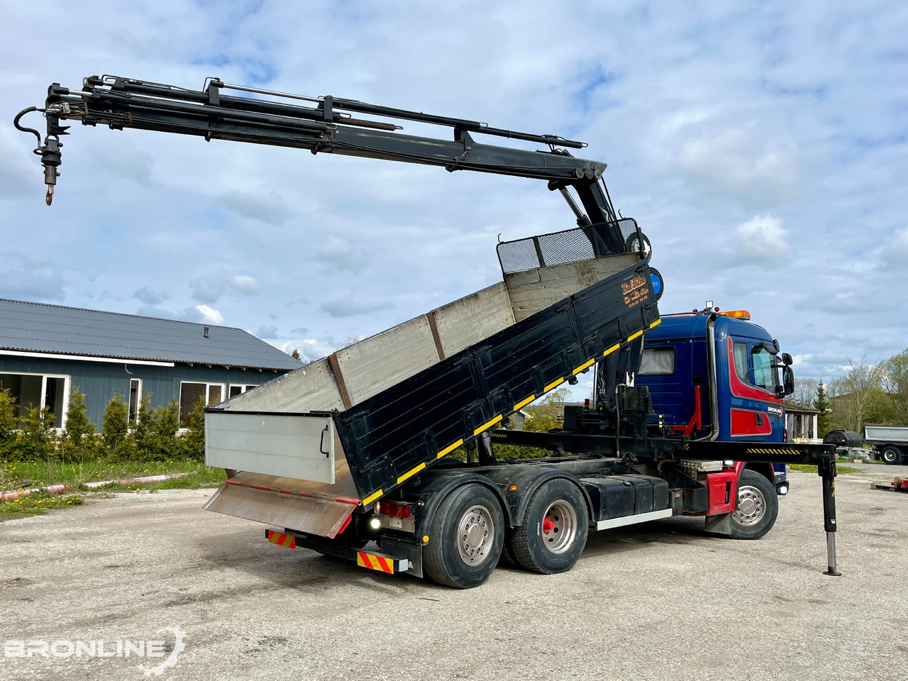 2002 SCANIA R114 6X2*4 Tipper+HIAB 166-e5 crane - Tippbil, Kranbil: bilde 5 2002 SCANIA R114 6X2*4 Tipper+HIAB 166-e5 crane - Tippbil, Kranbil: bilde 5