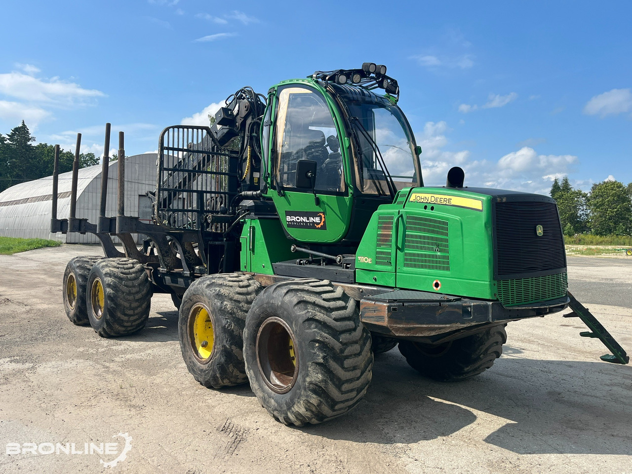 2010 John Deere 1110E Forwarder 8x8 - Lassbærer: bilde 1 2010 John Deere 1110E Forwarder 8x8 - Lassbærer: bilde 1