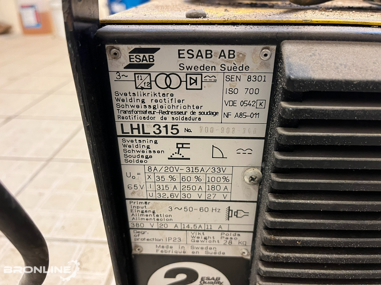 Esab LHL315 Keevitusaparaat - Sveiseutstyr: bilde 5 Esab LHL315 Keevitusaparaat - Sveiseutstyr: bilde 5