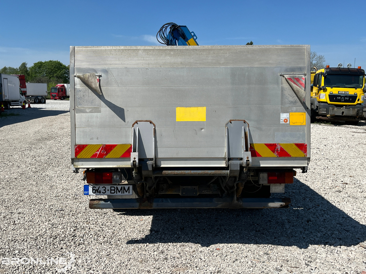VOLVO FL611 + Palfinger PK 8200 - Planbil, Kranbil: bilde 4 VOLVO FL611 + Palfinger PK 8200 - Planbil, Kranbil: bilde 4
