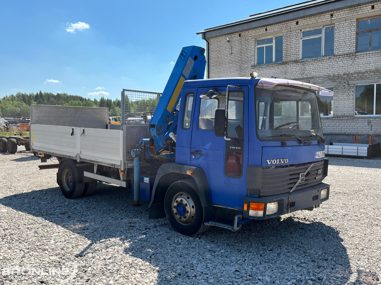 Planbil, Kranbil VOLVO FL611 + Palfinger PK 8200: bilde 8