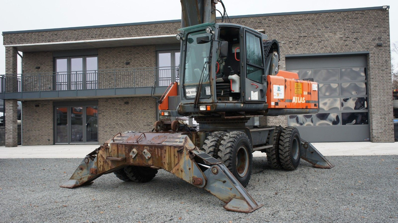 Atlas 350 MH Mobilbagger Umschlagbagger Pratzen - Hjulgraver: bilde 3 Atlas 350 MH Mobilbagger Umschlagbagger Pratzen - Hjulgraver: bilde 3