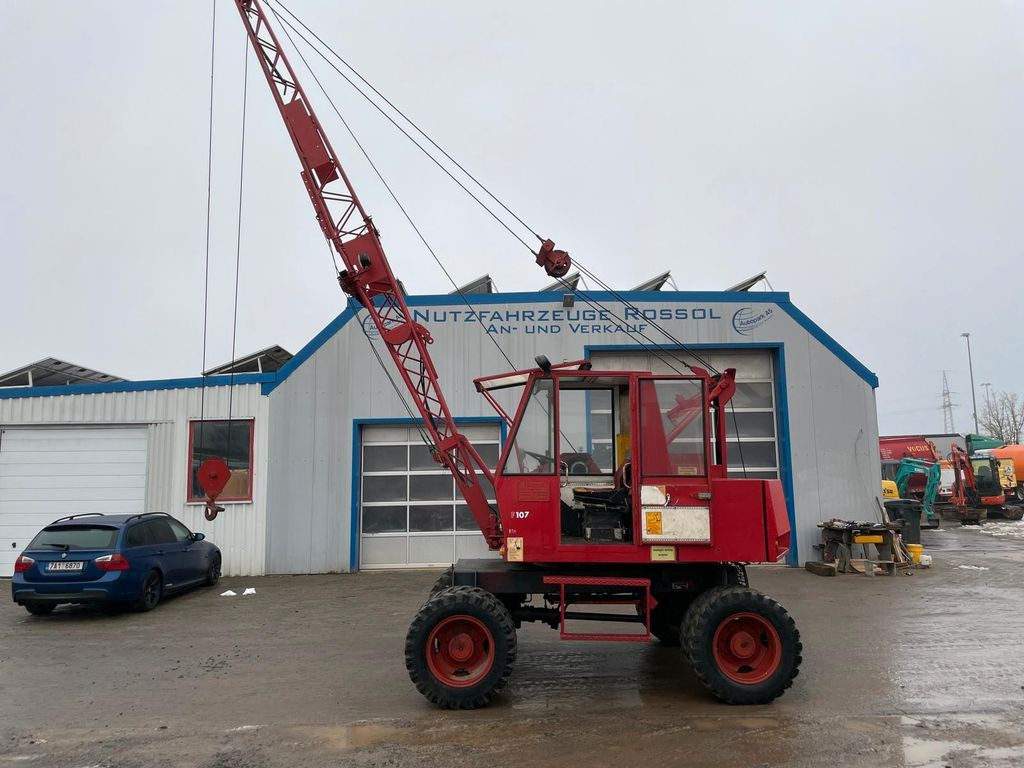 Fuchs F107 F 107 Seilbagger 9900 Kg Fuchs F107 F 107 Seilbagger 9900 Kg - Hjulgraver: bilde 3 Fuchs F107 F 107 Seilbagger 9900 Kg Fuchs F107 F 107 Seilbagger 9900 Kg - Hjulgraver: bilde 3