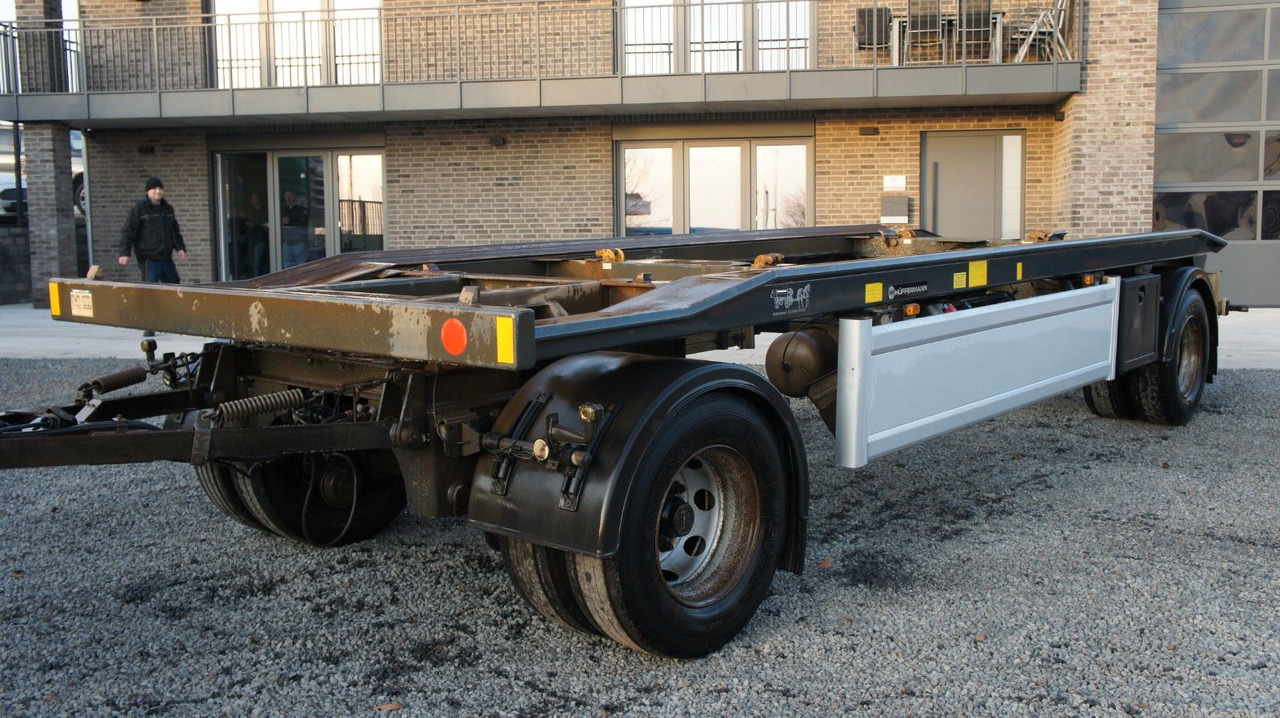 Hüffermann HAR 18.70 Abrollanhänger Abroller Doppelbereifun - Krokhenger/ Liftdumper henger: bilde 2 Hüffermann HAR 18.70 Abrollanhänger Abroller Doppelbereifun - Krokhenger/ Liftdumper henger: bilde 2