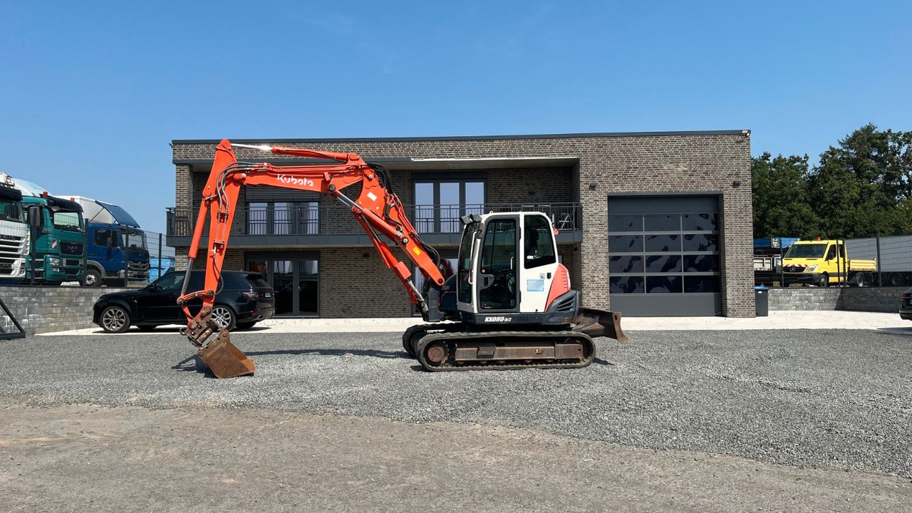 Kubota KX080 KX080-3 Verstellausleger 8700Kg Klima Tilt - Minigraver: bilde 1 Kubota KX080 KX080-3 Verstellausleger 8700Kg Klima Tilt - Minigraver: bilde 1