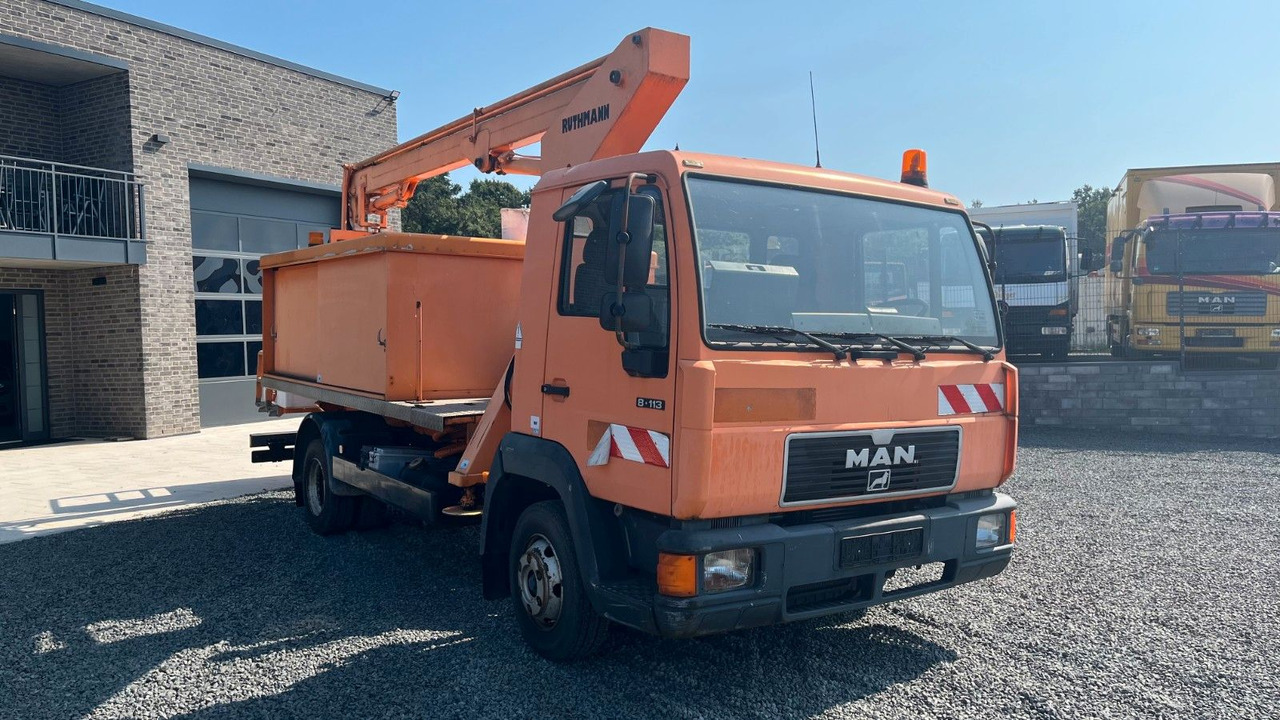 MAN 8.113 Steiger Hubarbeitsbühne Ruthmann MAN 8.113 Steiger Hubarbeitsbühne Ruthmann - Billift, Varebil: bilde 3 MAN 8.113 Steiger Hubarbeitsbühne Ruthmann MAN 8.113 Steiger Hubarbeitsbühne Ruthmann - Billift, Varebil: bilde 3