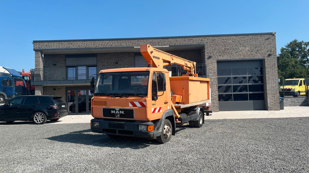 MAN 8.113 Steiger Hubarbeitsbühne Ruthmann MAN 8.113 Steiger Hubarbeitsbühne Ruthmann - Billift, Varebil: bilde 1 MAN 8.113 Steiger Hubarbeitsbühne Ruthmann MAN 8.113 Steiger Hubarbeitsbühne Ruthmann - Billift, Varebil: bilde 1