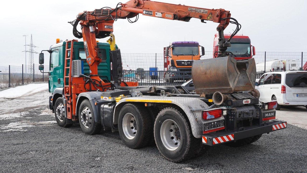 MAN TGM 32.340 8x4 marchesi Kran Abrollkipper Hyva - Krokbil: bilde 5 MAN TGM 32.340 8x4 marchesi Kran Abrollkipper Hyva - Krokbil: bilde 5