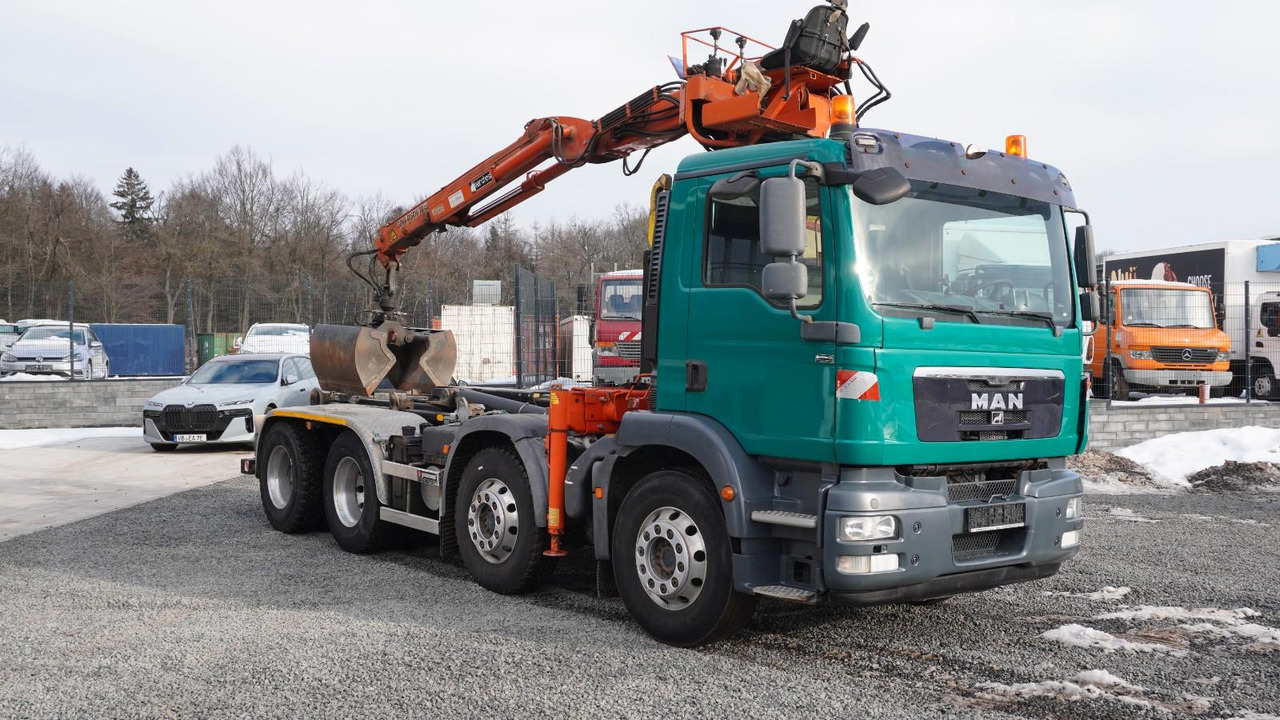 MAN TGM 32.340 8x4 marchesi Kran Abrollkipper Hyva - Krokbil: bilde 3 MAN TGM 32.340 8x4 marchesi Kran Abrollkipper Hyva - Krokbil: bilde 3