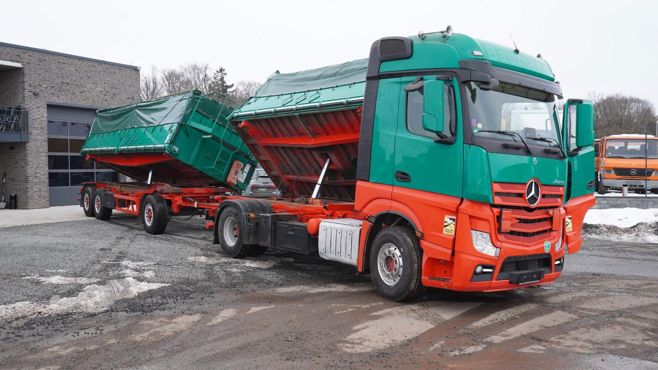 Mercedes-Benz Actros 1845 Zug Kipper Dreiseitenkipper Getreide - Tippbil: bilde 3 Mercedes-Benz Actros 1845 Zug Kipper Dreiseitenkipper Getreide - Tippbil: bilde 3