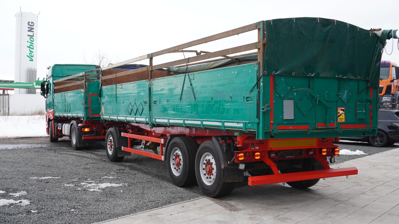 Mercedes-Benz Actros 1845 Zug Kipper Dreiseitenkipper Getreide - Tippbil: bilde 4 Mercedes-Benz Actros 1845 Zug Kipper Dreiseitenkipper Getreide - Tippbil: bilde 4
