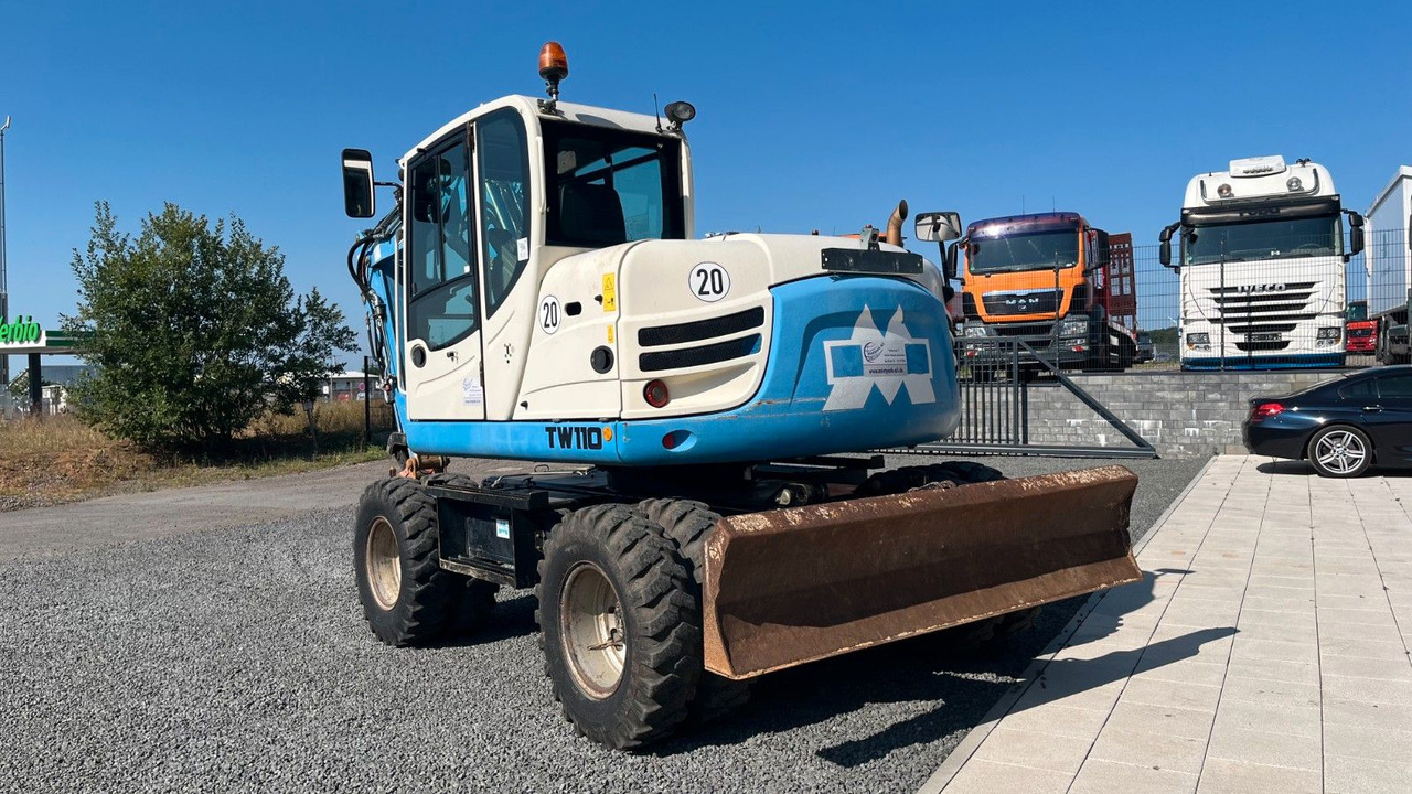 Terex TW110 Mobilbagger Verstellausleger 11000Kg - Hjulgraver: bilde 4 Terex TW110 Mobilbagger Verstellausleger 11000Kg - Hjulgraver: bilde 4