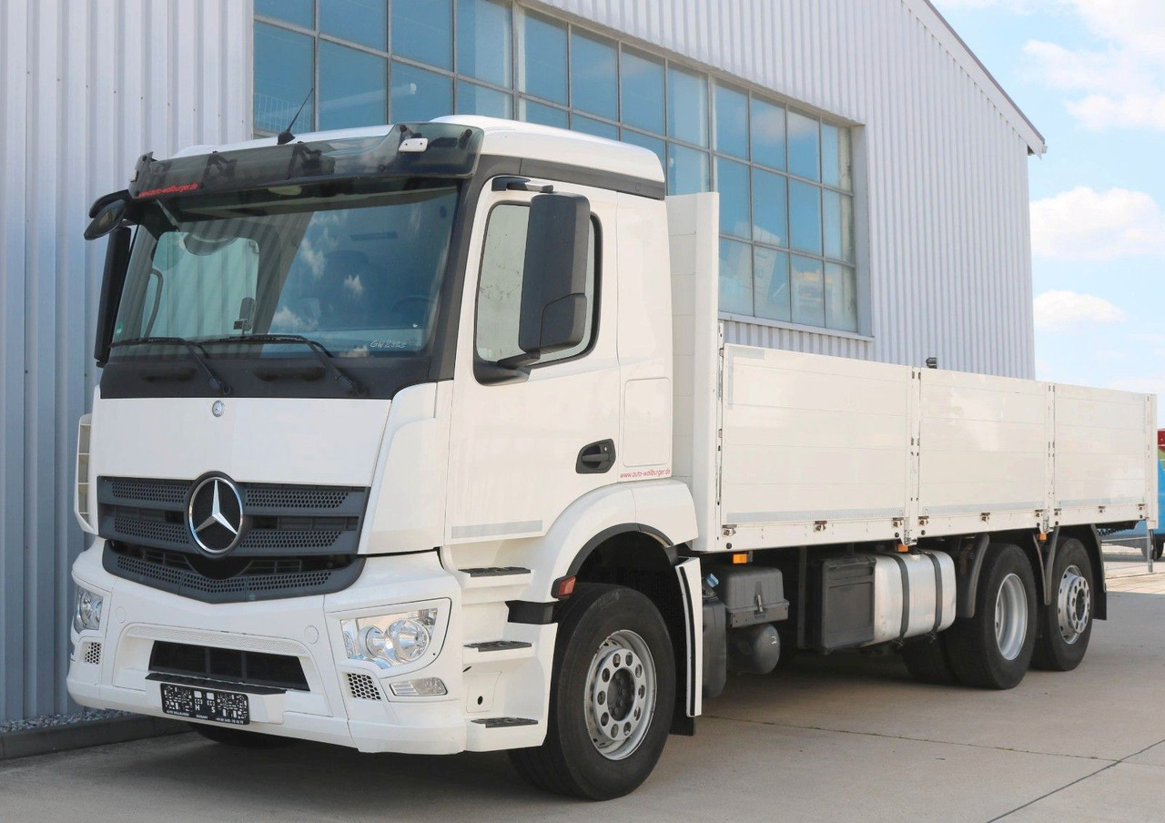 Mercedes-Benz Antos 2641L Prits. / Staplerhaltg. Stahltransp. - Planbil: bilde 1 Mercedes-Benz Antos 2641L Prits. / Staplerhaltg. Stahltransp. - Planbil: bilde 1