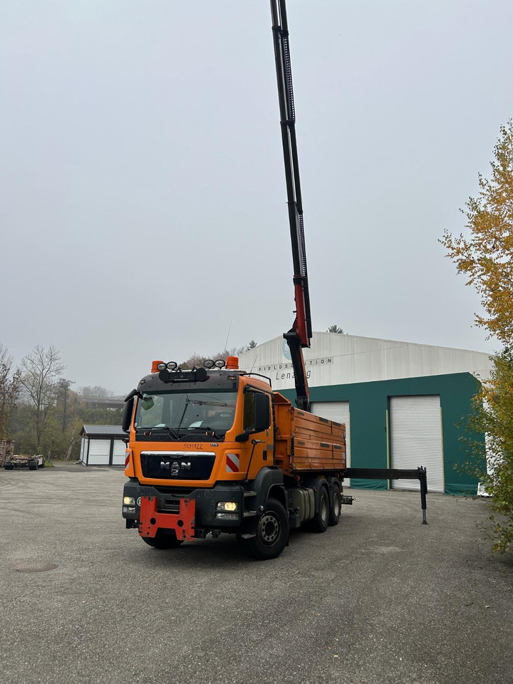 MAN TGS 33.400 6x4 Kipper Palfinger 22002 - Tippbil, Kranbil: bilde 1 MAN TGS 33.400 6x4 Kipper Palfinger 22002 - Tippbil, Kranbil: bilde 1