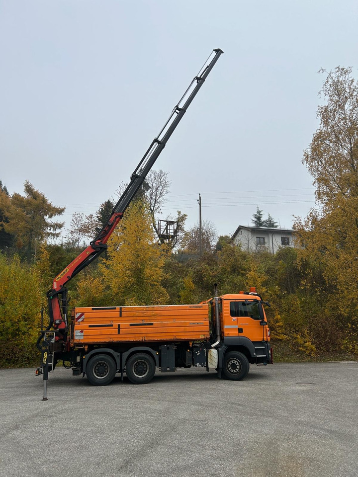 MAN TGS 33.400 6x4 Kipper Palfinger 22002 - Tippbil, Kranbil: bilde 3 MAN TGS 33.400 6x4 Kipper Palfinger 22002 - Tippbil, Kranbil: bilde 3