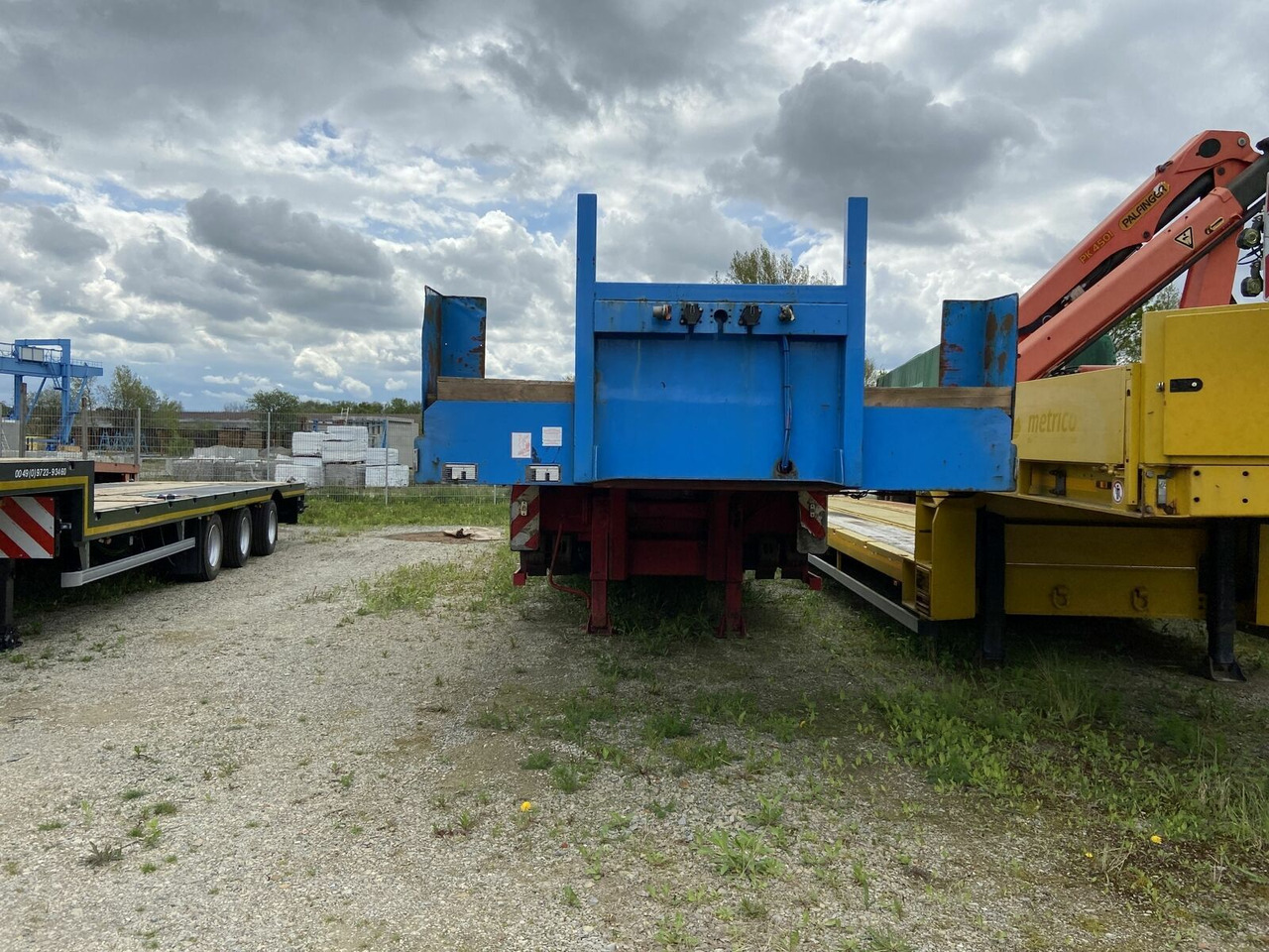 3 Achs Satteltieflader Platofür Fertigteile ode - Lavloader semitrailer: bilde 2 3 Achs Satteltieflader Platofür Fertigteile ode - Lavloader semitrailer: bilde 2