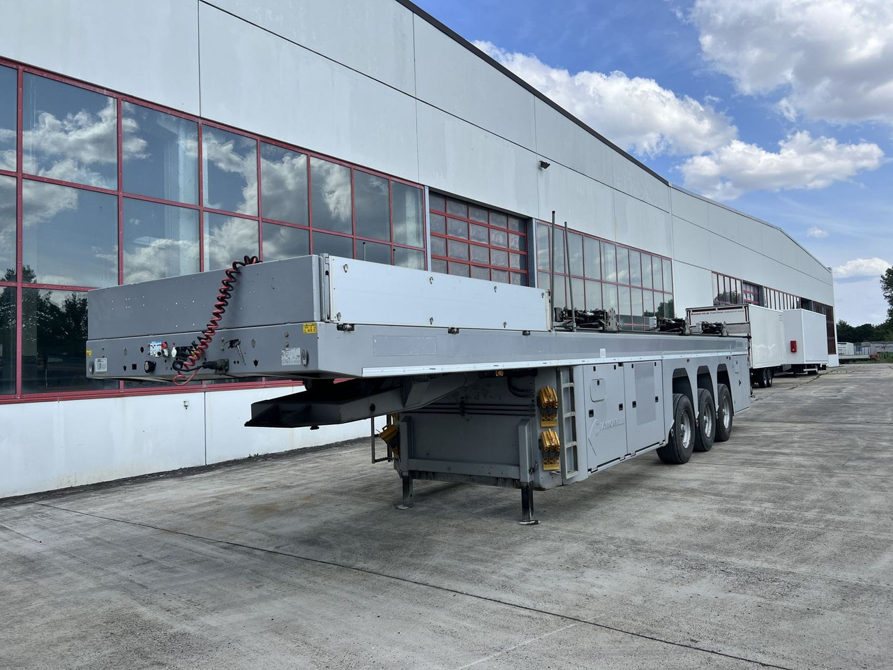Faymonville 3-Achs-Beton-Innenlader PREFAMAX, Wenig Benutzt - Container-transport/ Vekselflak semitrailer: bilde 3 Faymonville 3-Achs-Beton-Innenlader PREFAMAX, Wenig Benutzt - Container-transport/ Vekselflak semitrailer: bilde 3