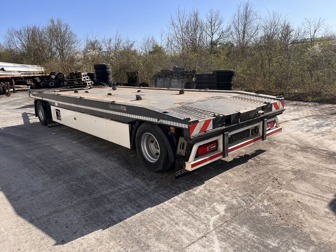 Hüffermann 2 Achs Kombianhänger- Tieflader - Krokhenger/ Liftdumper henger: bilde 5 Hüffermann 2 Achs Kombianhänger- Tieflader - Krokhenger/ Liftdumper henger: bilde 5
