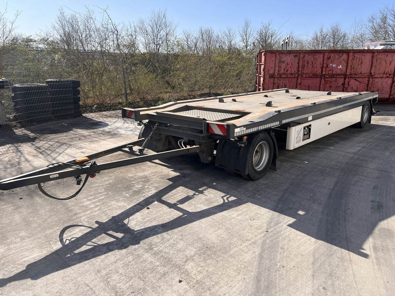Hüffermann 2 Achs Kombianhänger- Tieflader - Krokhenger/ Liftdumper henger: bilde 2 Hüffermann 2 Achs Kombianhänger- Tieflader - Krokhenger/ Liftdumper henger: bilde 2