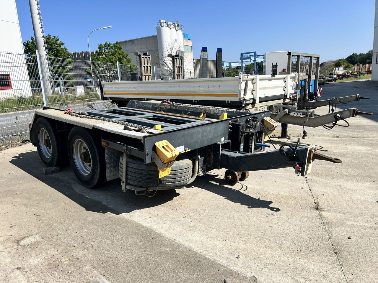 Hüffermann Tandem- Absetzmuldenanhänger - Krokhenger/ Liftdumper henger: bilde 2 Hüffermann Tandem- Absetzmuldenanhänger - Krokhenger/ Liftdumper henger: bilde 2